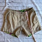 Chubbies  Reversible Chino Shorts Womens Small Animal Print/Tan Preppy Fun Photo 3