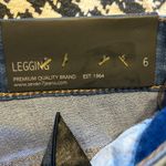 Seven 7 Jeans Size 6 Rhinestone Embellished Legging Jeans Blue Limited Edition Photo 4