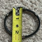 Women’s vintage‎ dainty black cable crystal magnetic bracelet one size Photo 6