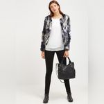 Fossil Vintage  Emerson Medium Satchel Tote, Crossbody Bag Soft  Black Leather. Photo 1