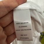 The Pioneer Woman White With Floral Flare Sleeve Blouse Top Size Large Photo 9