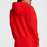 Rag and Bone Battle Red City Terry Organic Cotton Hoodie Sweatshirt Size S Photo 1