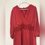 New York & Co. Deep Red Dress Photo 1