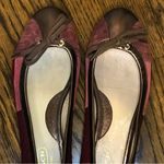 Coach Patchwork Logo Leather Low Heal Flat Shoes In Shades of Pink Bronze Sz 7.5 Photo 6