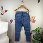 Topshop Mid Blue Panel Ankle Jaime Jeans - Size - 8 Photo 3