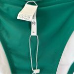 Cupshe NWT  Green Scalloped Bikini Bottom High Cut Womens XL beach vacation Photo 3