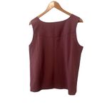 Fig Mauve Sleeveless Top‎ Purple Size L Photo 1