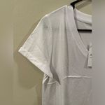 Amazon White V-Neck Shirt Photo 2