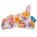 Cupshe NWT Floral Bikini Top One Shoulder Ruffle Trim Swimwear Beach Summer NEW Photo 0