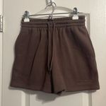 White Fox Boutique 💙💖  Along for the Ride Chocolate Brown Lounge Shorts Photo 1