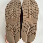 Soletech Sz 8 Boho Hand Painted Leather Mary Jane Shoes Ankle Strap Retro Tan Photo 7