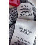 Athleta  Hoodie Women's Small Gray Heathered Full Zip Pockets Drawstring‎ Photo 8