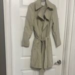 Club Monaco  Women's Light Gray Trench Coat Photo 2