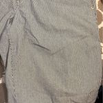 Levi's  High Waist Striped Shorts Sz 16 plus Blue White summer casual stripes Photo 8