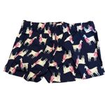 Old Navy Women's Llama Print Shorts with Pink Scraf Accents Photo 3