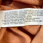 NWT Pull&Bear Crew Neck Sweatshirt Organic Cotton Orange Size M Photo 10