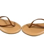 Cushionare Cushionaire Thong Slip On Cora Flat Summer Casual Sandals Beige Women 6.5 Photo 2