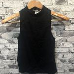 EUC Madden NYC Women's High Neck Tank Top Black Size Medium Photo 0