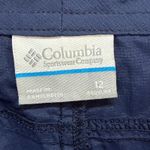 Columbia  PFG Pants Womens 12 Blue Nylon Omni Shade Cargo Pocket Fishing Outdoor Photo 9