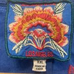 Johnny Was  Blue Multi Colored Embroidered XXL Linen Dress.        2657 Photo 7