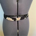 Black Floral Belt Adjustable Size 12 Photo 5