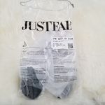 JustFab Nev Braided Slide Sandal Black Size 8 Photo 3