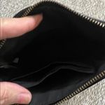 Coach  Wristlet Wallet Chocolate Brown Stripe Signature Canvas Logo Leather Photo 1