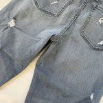 EXPRESS Girlfriend High Rise Ripped Jeans Photo 8