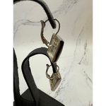 Funky Geometric Square Earrings Silver Photo 3