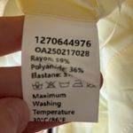 NWT Yellow Short Set Asymmetrical Backless Medium Photo 4