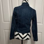 Current/Elliott  Blue The Snap Jean Jacket Photo 3