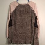 Free People  Sweater! gray and black flowy  sweater size small! Photo 4