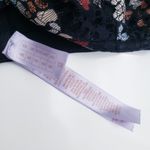 Savage X Fenty Sheer Abstract Unlined Adjustable Bra Black Size undefined Photo 5