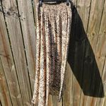 Japna  Animal Print Wrap Stretch Midi Skirt SIZE Large Photo 4