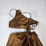 LPA  Imani Dress in Brown Small Photo 4