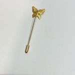 Gold Tone Dainty Brooch Stick Pin Set Lot Photo 2
