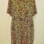 NWT L love leopard print shirt dress size m Gold Size M Photo 0