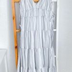 Rails NWT  Size Medium Julia West Seaport Stripe Organic Cotton Midi Dress Photo 6