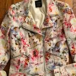 ZARA Floral Bomber Jacket Photo 1