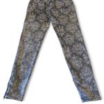 ZARA Women’s grey gothic print  Trafaluc premium wash denim skinny jeans Photo 5