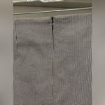 NWT HAVE Fashion Black & White Gingham Plaid Printed Stretchy Fitted Mini Skirt Size M Photo 5