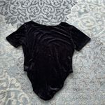 Spiegel Vintage For You From  Velvet Short Sleeve Bodysuit Black 3X Photo 5