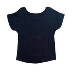 Charlotte Russe Black and Silver Sequins Top Size Large Photo 1