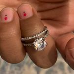 Beverly Hills Boutique Ring Set... Silver Photo 3