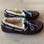 UGG  Brown Dakota Wool Lined Slippers Size: 6 Photo 4