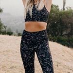 Carly Jean Los Angeles CJLA “Mackenzie” Marble High-Waisted Leggings Photo 2