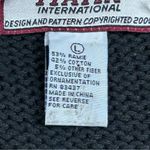 Vintage Tiara International Embroidered Christmas Sweater Vest Photo 9