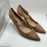 L'Agence NWOB L’Agence Jolie Pointed Toe Pump suede Mary Jane heels size 12 women Photo 6