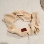 Love Your Melon  Natural Cotton Knit Infinity Scarf Photo 1