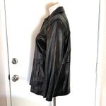 Style & Co  Black Leather Jacket Photo 2